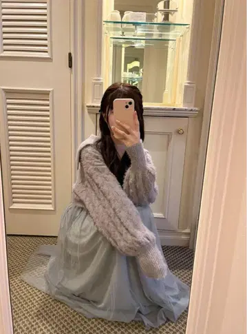 미사용 새상품 셋업 원피스