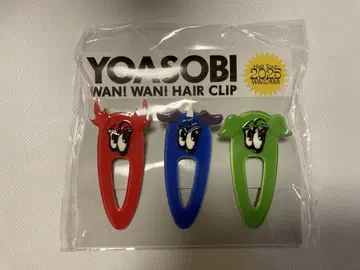 YOASOBI WANDARA WAN! WAN! 헤어 클립 세트
