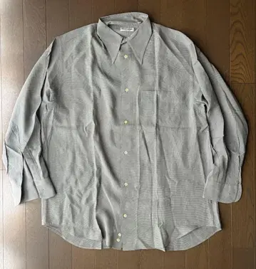 90s giorgio armani 레이온 아세테이트 긴팔 셔츠