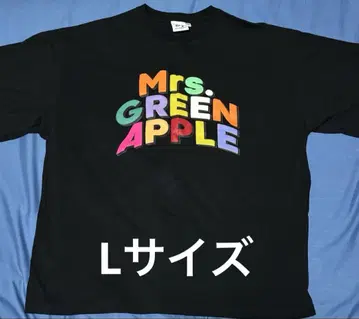 Mrs. GREEN APPLE 로고 T셔츠 L 사이즈