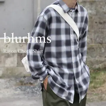 blurhms Rayon Check Shirt OMBRE