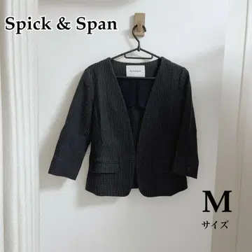 Spick & Span 스픽 앤 스팬 노카라 자켓 겉옷