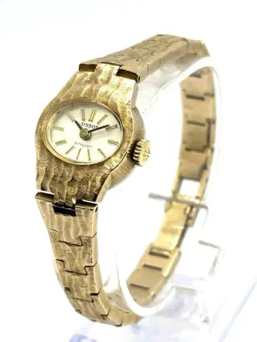 [ 작동품 ] TISSOT 티쏘 여성용 손목시계 수동 와인딩식