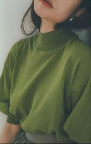 CLANE VOLUME SLEEVE H/N KNIT