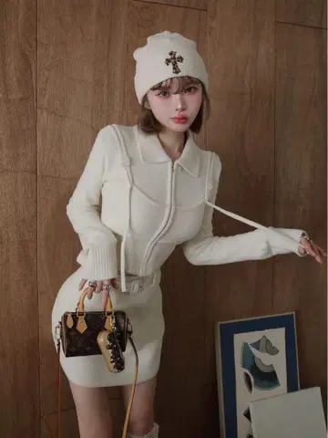 Darich 뷔스티에 도킹 니트탑
