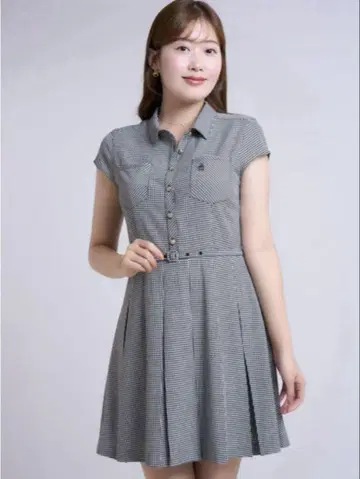 Herlipto Checked Shirt Mini Dress