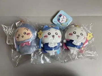치이카와 (먼작귀) 버스데이 마스코트 봉제 인형 3개 세트