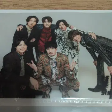 쟈니즈 6인 그룹 사진 SixTONES