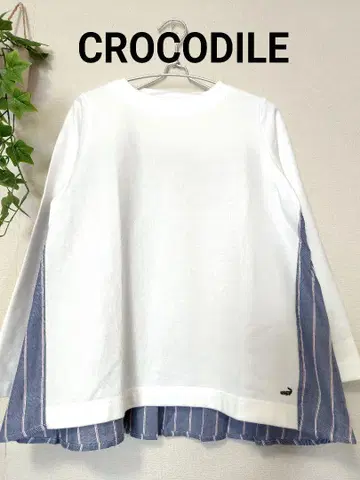 CROCODILE 크로커다일 이소재, 긴팔, 상의
