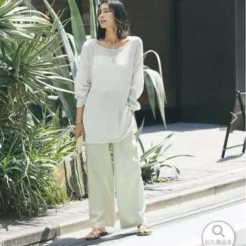 [ RIVE DROITE ] 리브 드와 에크루 니트 F 사이즈