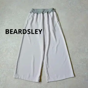 BEARDSLEY 비어즐리 허리 리브 와이드 팬츠