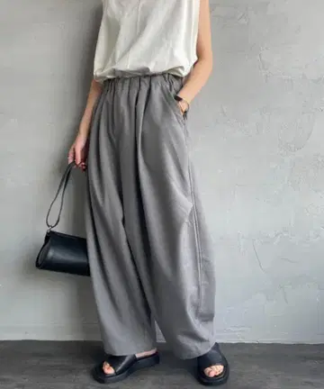 mizuiro ind 와이드 카고 팬츠