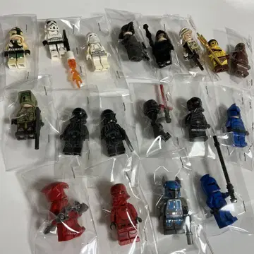 Lego 레고 스타 워즈 미니 피규어 19개