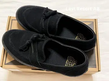 [ 새상품급 ] Last Resort AB 스웨이드 로퍼 블랙 25cm