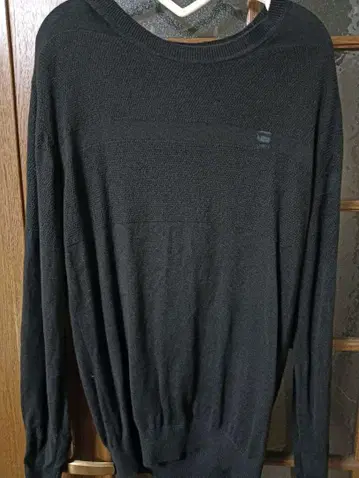 G-Star RAW 지스타로우 상의 스웨터(얇은 원단) 블랙