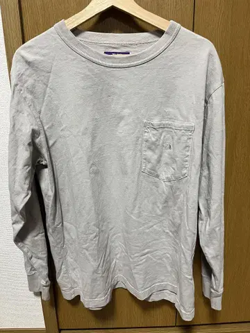 THE NORTH FACE 그레이 롱 슬리브 T셔츠