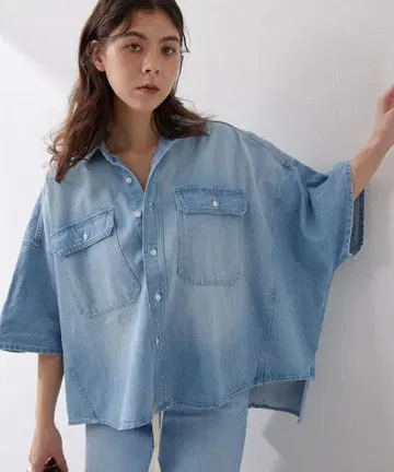 25SS DENIM 돌먼 셔츠