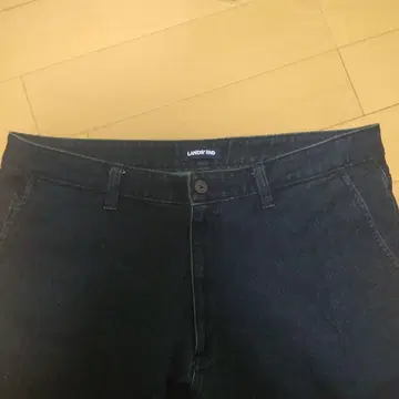 LAND'S END 다크 블루 스트레이트 데님 BIG SIZE