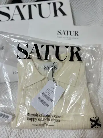 SATUR 반팔 피케 셔츠 S 사이즈