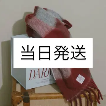 Darich 다리치 체크 볼륨 머플러 나고야 6주년
