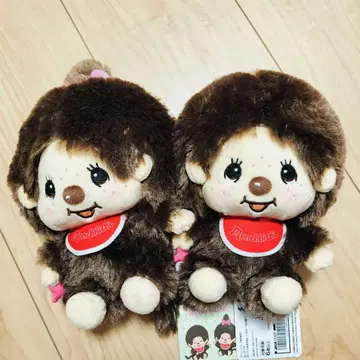 몬치치 통통 손안의 봉제 인형 2종