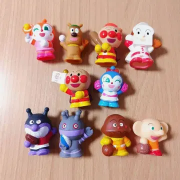 호빵맨 손가락 인형 소프트 비닐 스포츠의 가을 다다단 치즈 외