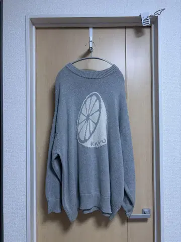 구제 의류 KAVU 그레이 트레이닝복 니트 스웨터