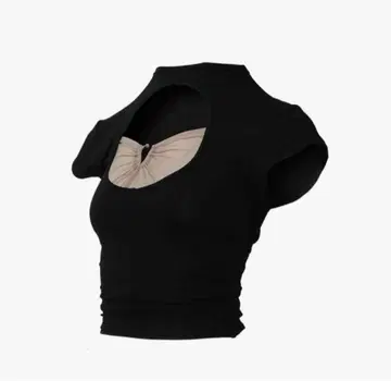 theredthread S circle open T-shirts