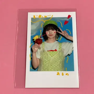 나카니시 아루노 폴라로이드풍 스티커 NOGI 카페 2025