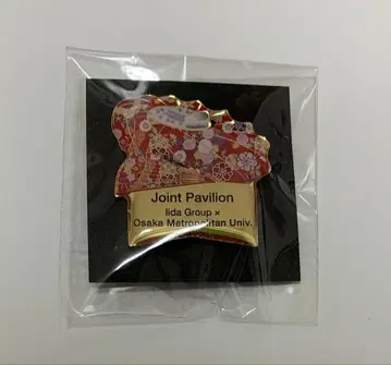 오사카 간사이 만박 이이다 홀딩스 & 오사카 공립대학 한정판 핀 배지