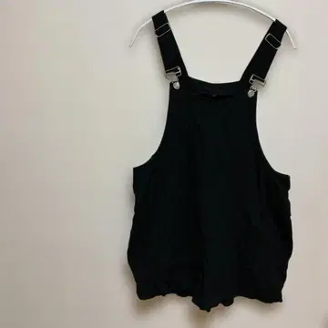 블랙 코튼 100% 살로펫
