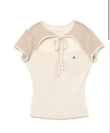 ANDMARY Roy ribbon tops ivory