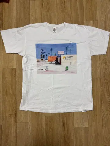 FRUIT OF THE LOOM Lemon Laundry 티셔츠 XL