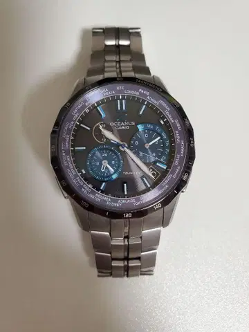 카시오 오시아너스만타 OCW-S1400 솔라 손목시계