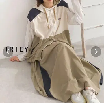 나일론 라인 코쿤 스커트 새상품