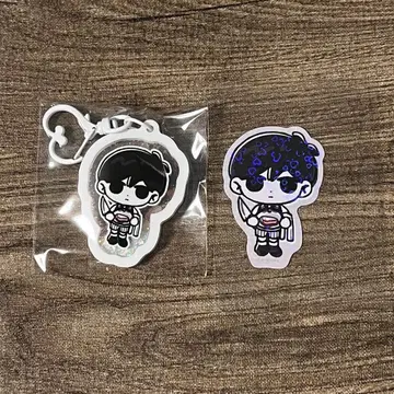 OMORI 본국 콜라보 카페 랜덤 키링 봉돌