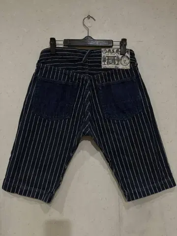 신 혜비수신두 에비수 에비스 LOT 7550 하프 숏 데님 팬츠