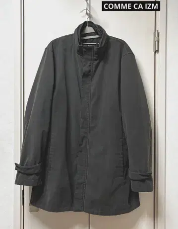 COMME CA IZM 컴시즘 남성용 2way 블루종 코트 XL