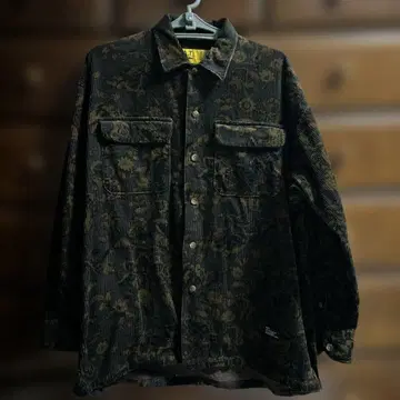 F.A.T. 코듀로이 긴팔 셔츠 꽃무늬