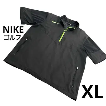 NIKE 골프 하프 지퍼 풀오버 셔츠 반팔 의류 집업 XL