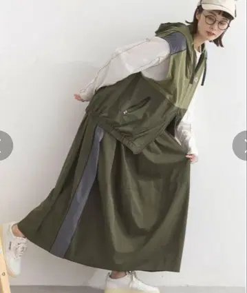 나일론 라인 코쿤 스커트 새상품 허리밴딩