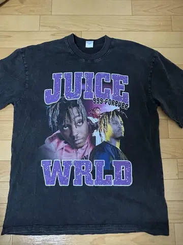 JUICE WRLD 999 Forever 셔츠 M 블랙