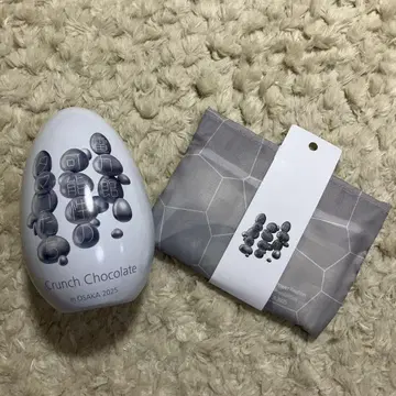 오사카 간사이 만박 전력관 가능성의 알들 에코백 알 모양 캔 2종 세트