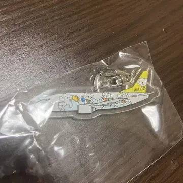 AIR DO 비행기형 아크릴 키링