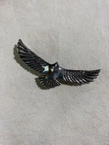 이글 목걸이 탑 실버 925 제작 약 7.5cm