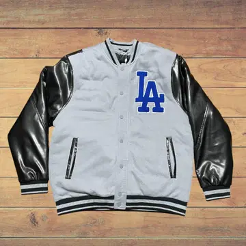 [ 택 포함 ] 다저스 바시티 자켓 LEVELWEAR XL