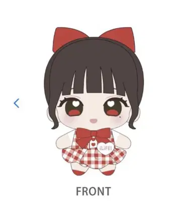 코코로하나 리리 봉제 인형 최애 봉제 인형 마스코트