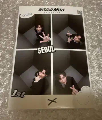 Snow Man 1st POP UP 푸리쿠라 4컷 와타나베 쇼타