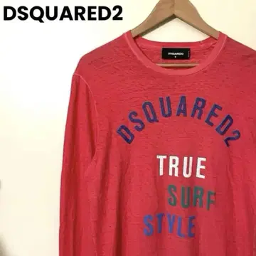 DSQUARED2 롱T 레드 M