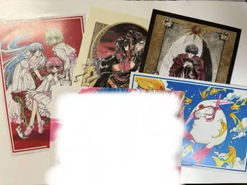 CLAMP X 레이어스 성전 미유키짱 엽서 부록